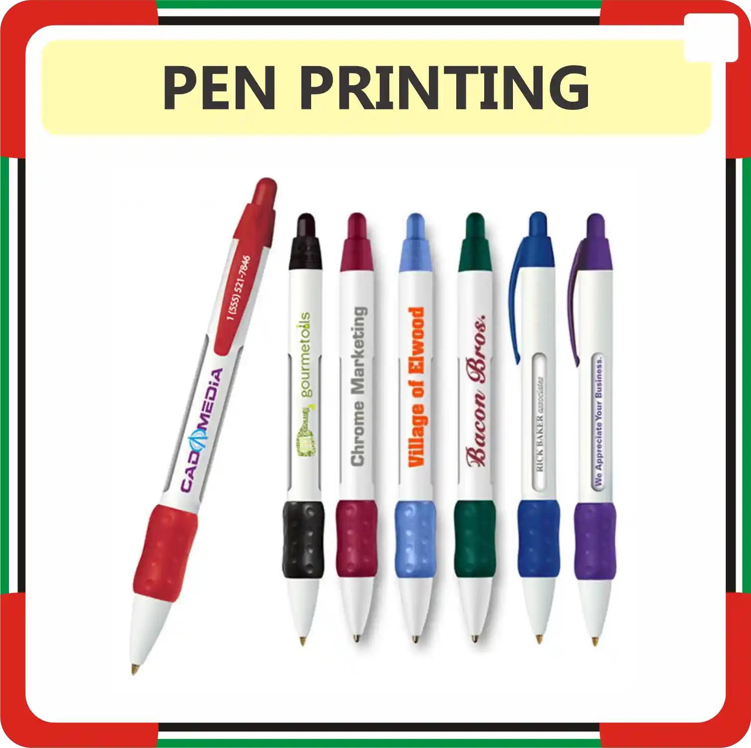Pen Printing in Dubai