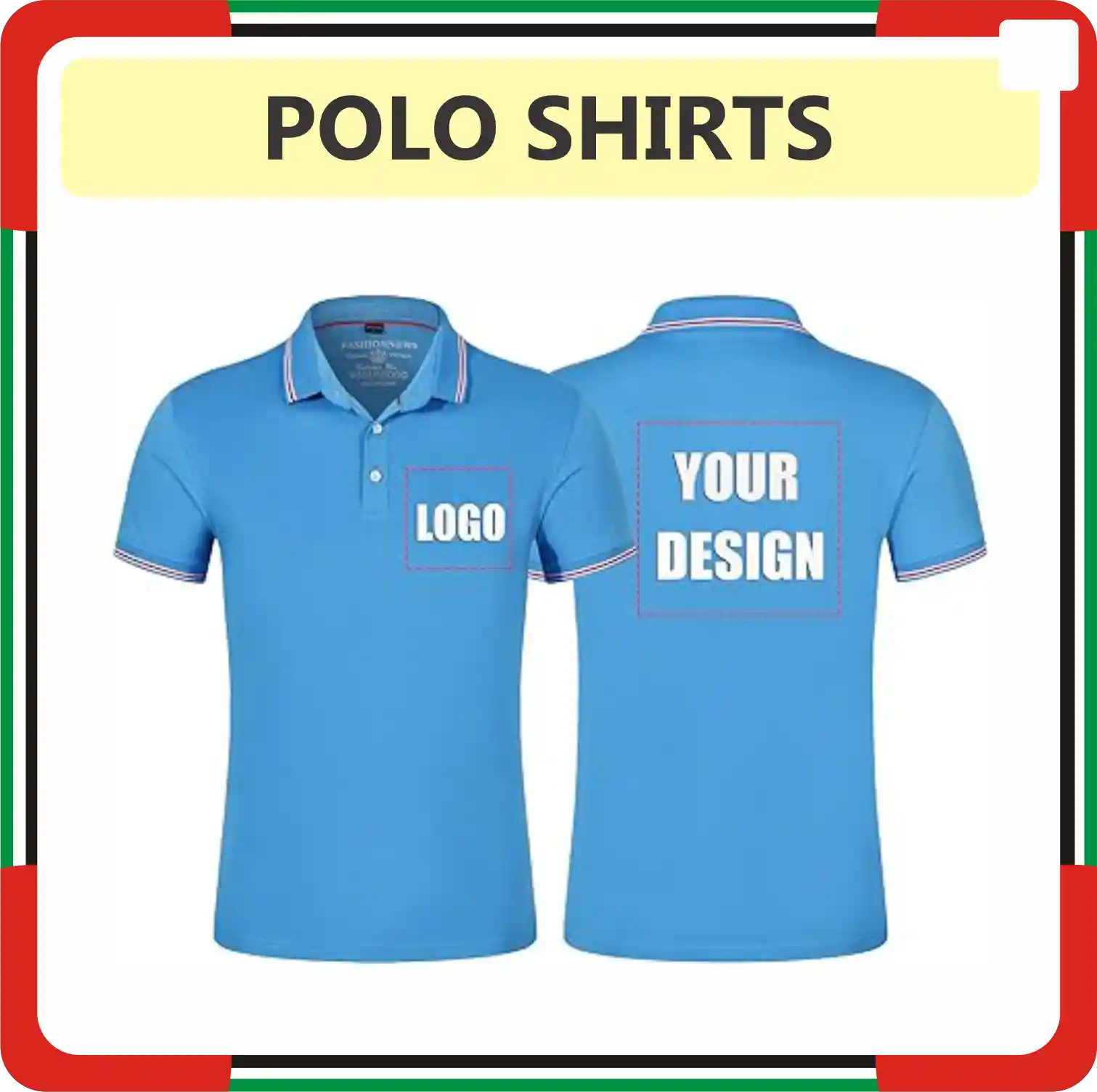 Polo Shirt Printing in Dubai