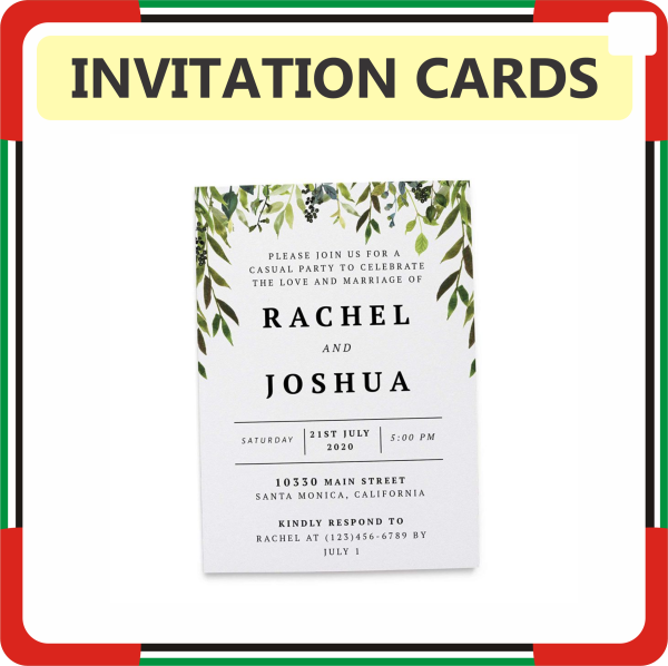 Invitation Printing in Dubai
