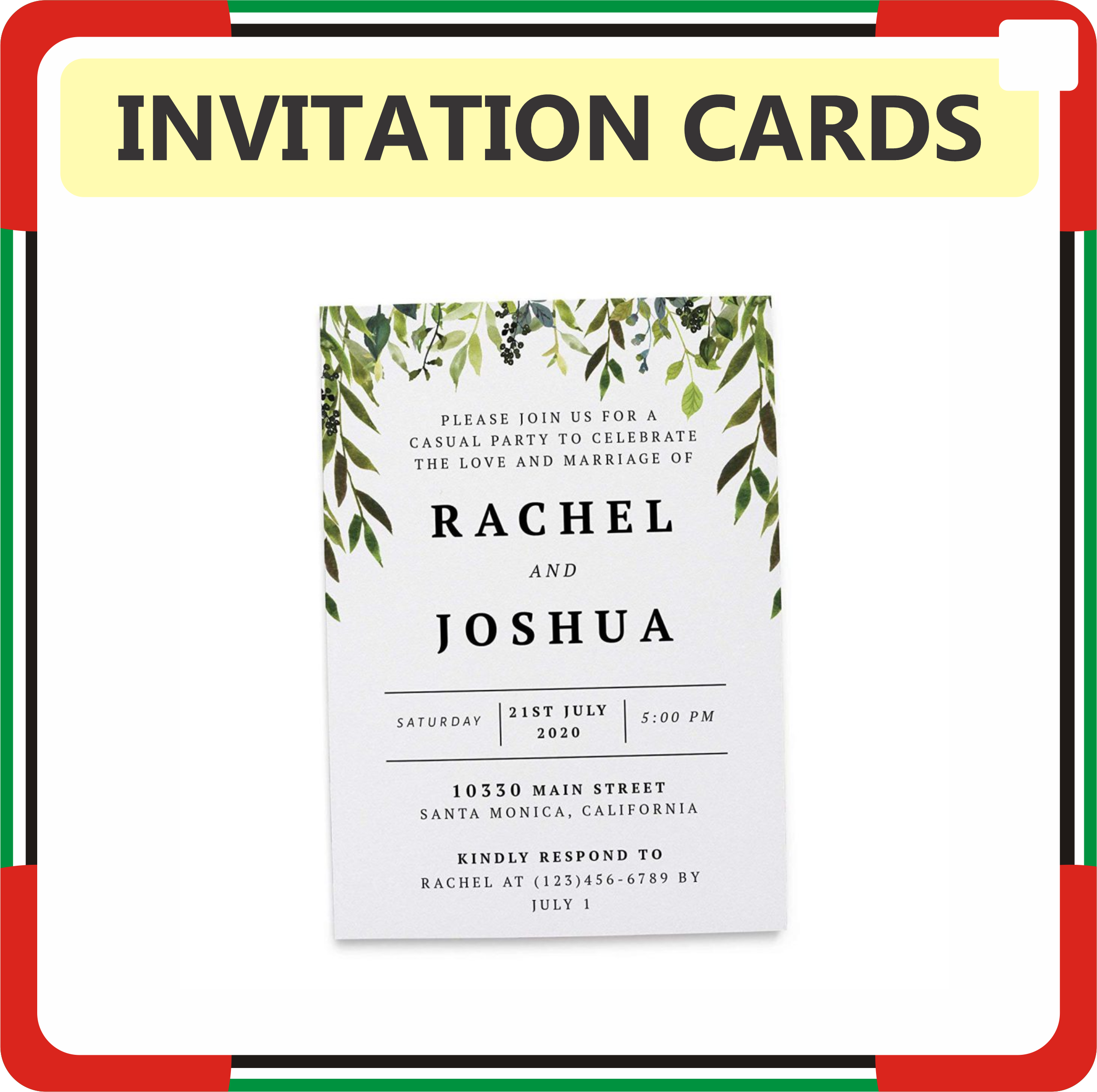Invitation Printing in Dubai