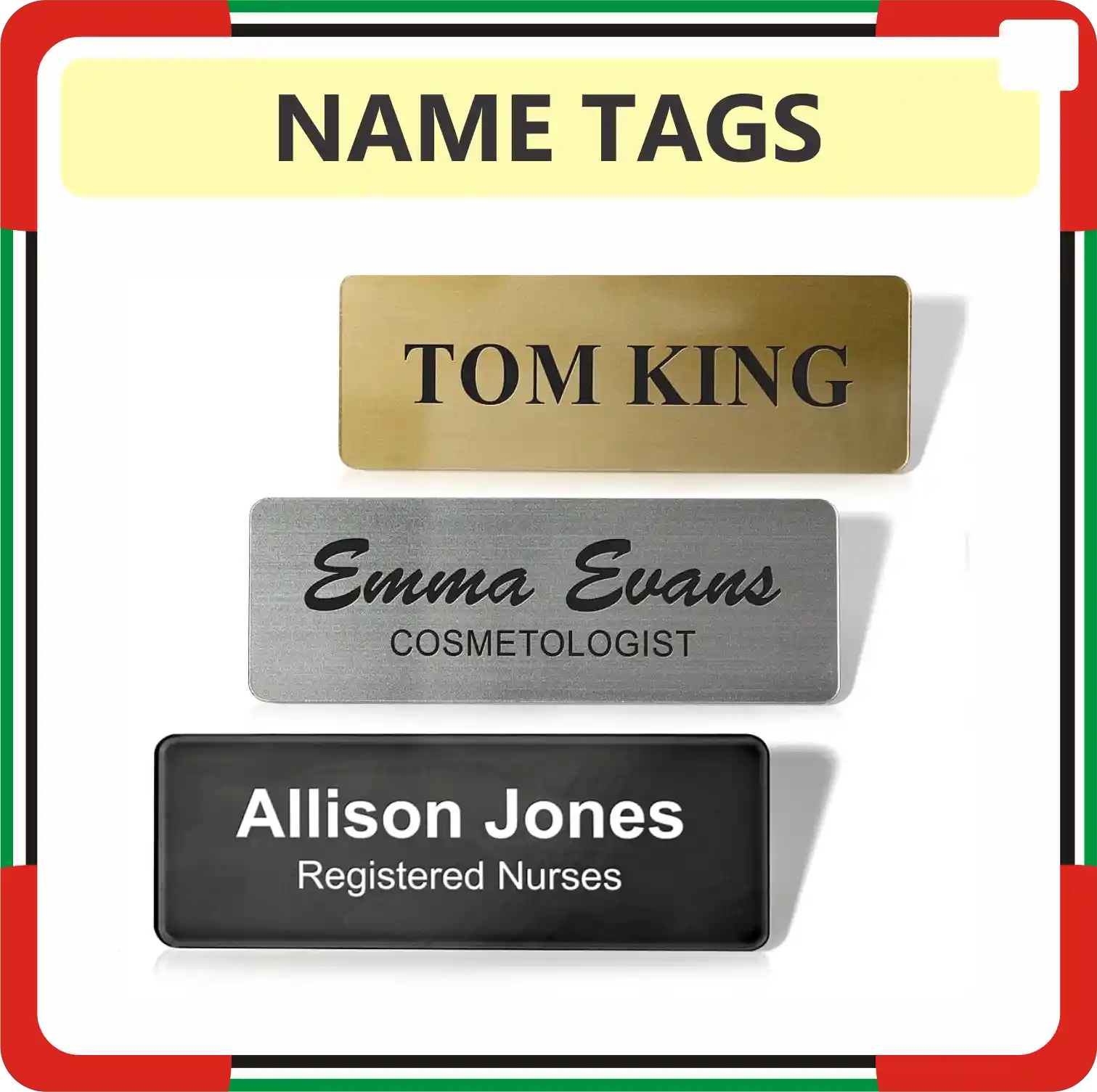 Name Tag Dubai