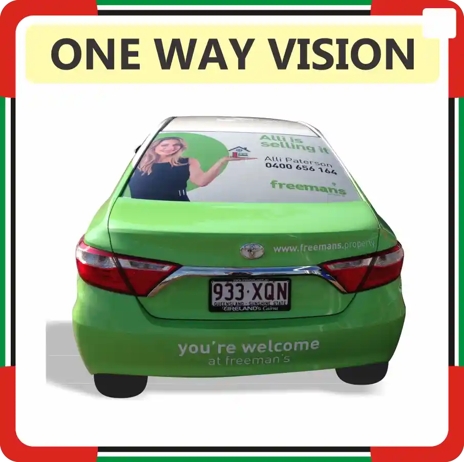 One Way Vision Printing in Dubai