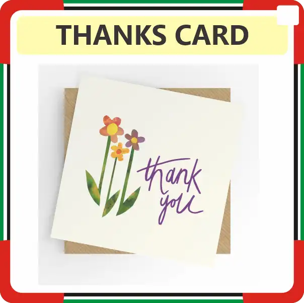 Thanks Cards