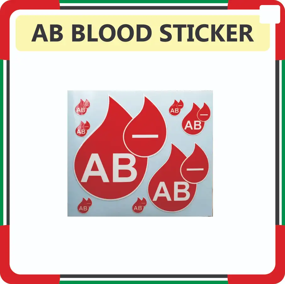 AB Stickers Print Delivered on Your House