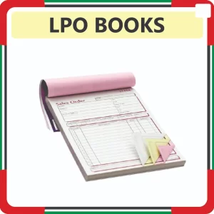 LPO Books or Limited Purchase Order Request Books Printing Dubai