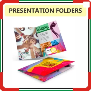 A4 Presentation Folders in Dubai