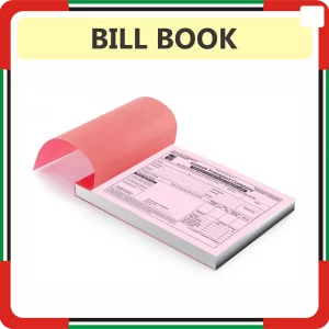 Bill Book Printing in Dubai UAE