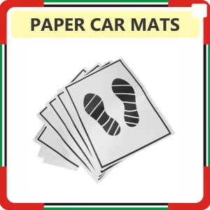 Paper Car Mats Printing in Dubai UAE