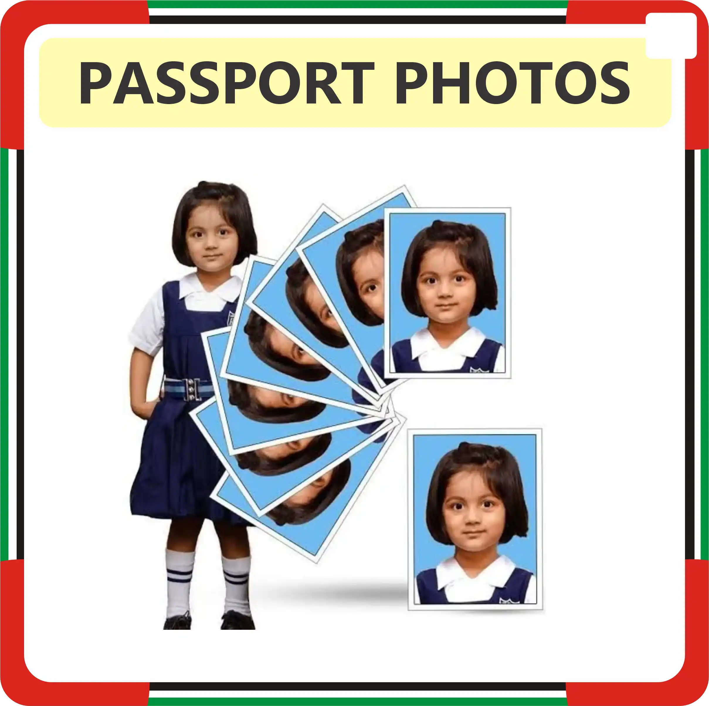 Passport Photos Maker Online in Dubai UAE