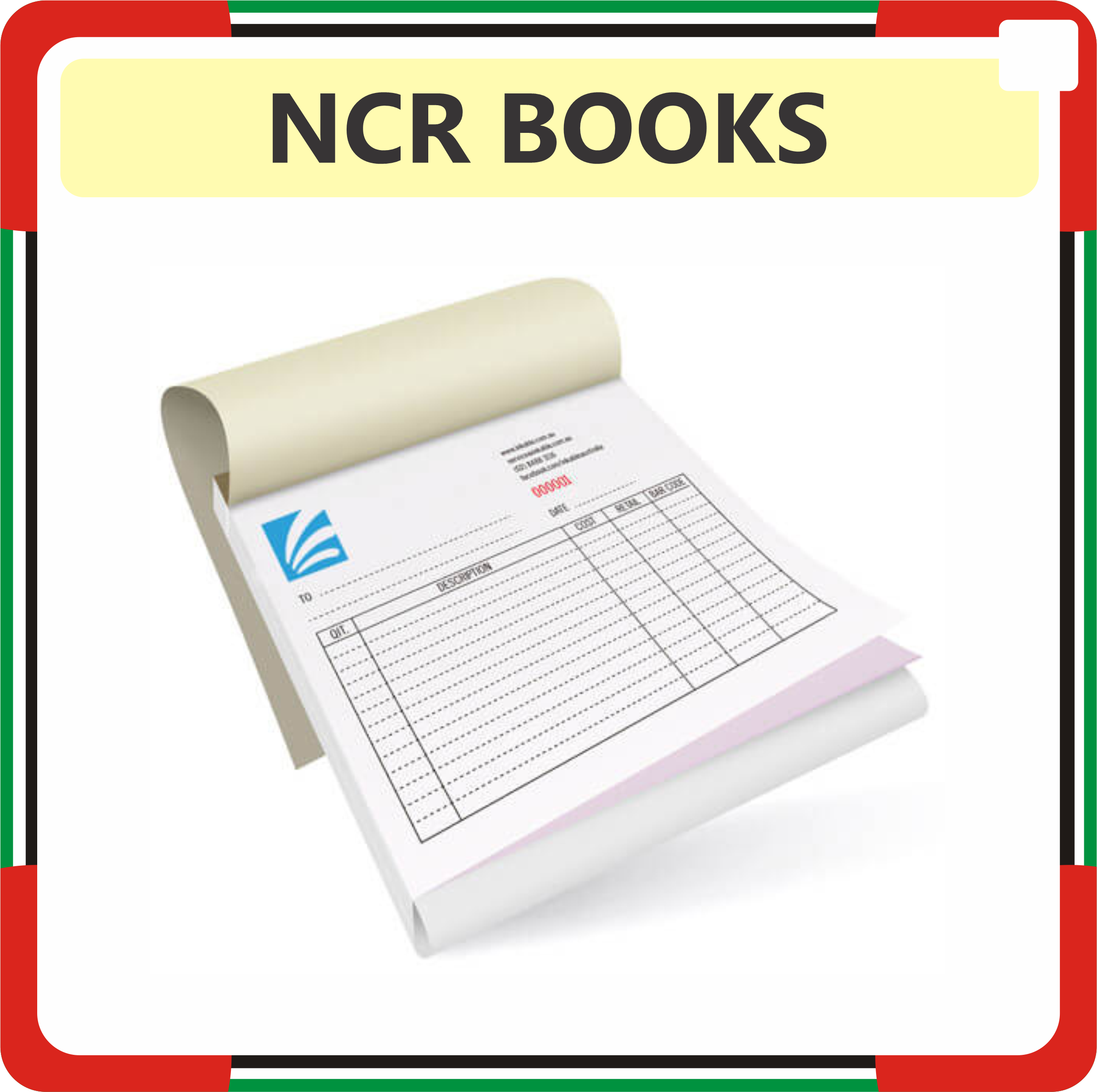 NCR Book Printing in Dubai UAE