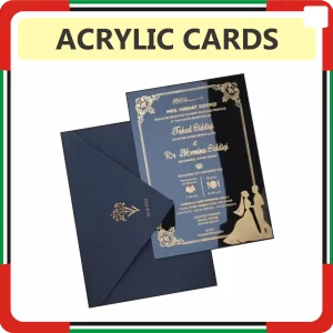 Acrylic Wedding Card Printing in Dubai UAE