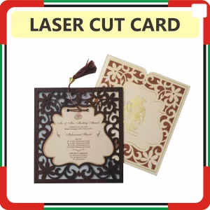 Laser Cut Wedding Card Printing in Dubai UAE