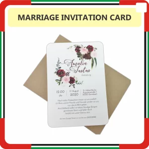 Marriage Invitation Card Printing in Dubai UAE