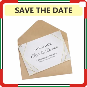 Save The Date Card Printing Online in Dubai UAE