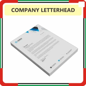 Company Letterhead Printing Online in Dubai UAE