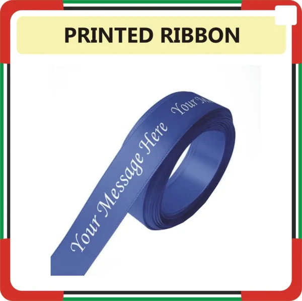Printed Ribbon Online in Dubai UAE | Custom Ribbon Shop