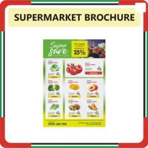 Supermarket Brochure Printing in Dubai UAE