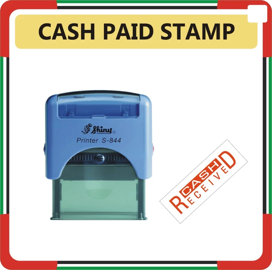 Cash Paid Stamp in Dubai UAE