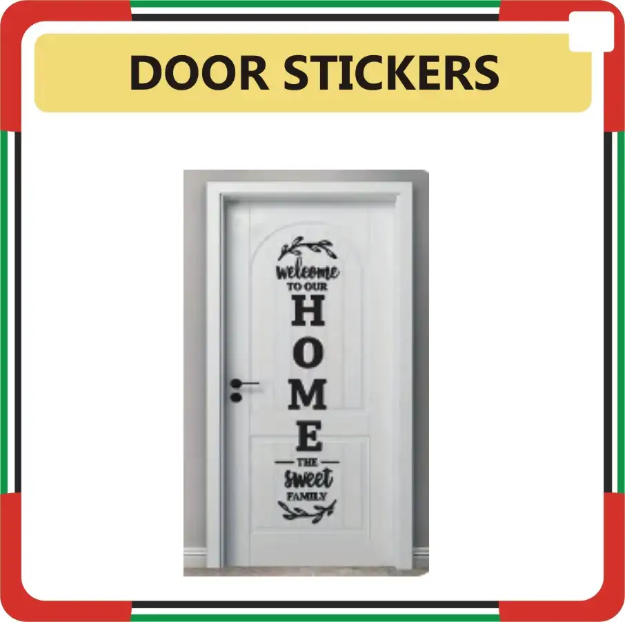 Door Stickers Printing Online in Dubai UAE