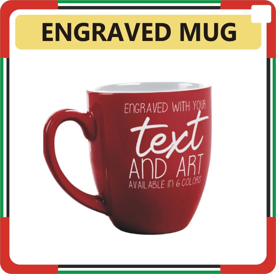 Engraved Coffee Mugs Printing in Dubai UAE